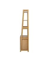 Dog Crate Ladder Bookcase