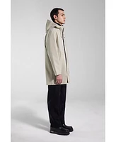 Stutterheim Men's Stockholm Lightweight Zip Matte Raincoat