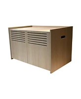 Modern Wooden Cat House/Litter Box Enclosure