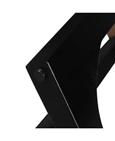 Streamdale Furniture Acacia Wood Side Table - Modern Design & Easy Assembly