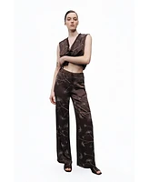 Nocturne Women's Beaded Embroidered Pants