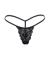 Oh La Cheri Women's Marcia Lace Micro G-String