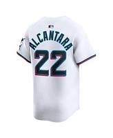 Nike Men's Sandy Alcantara White Miami Marlins Home Limited Player Jersey