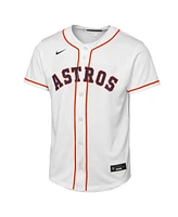 Nike Big Boys and Girls Jose Altuve White Houston Astros Home Replica Player Jersey