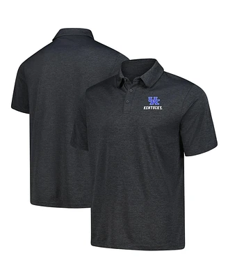 Fanatics Unlabeled Men's Heather Charcoal Kentucky Wildcats Carbon Polo Shirt