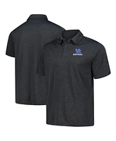 Fanatics Unlabeled Men's Heather Charcoal Kentucky Wildcats Carbon Polo Shirt