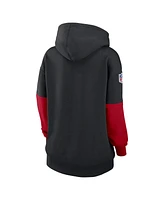 Nike Women's Black Atlanta Falcons 2024 Sideline Essential Fleece Pullover Hoodie