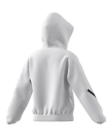 Adidas Big Boys and Girls White Juventus 2025/26 Anthem Full-Zip Jacket
