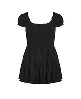 City Chic Plus Zuri Playsuit