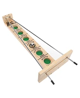 We Games Shoot The Moon - a Classic 1940's Nostalgia Game - Solid Natural Wood
