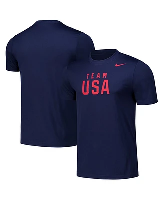 Nike Men's Navy Team Usa Legend Performance T-Shirt