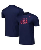 Nike Men's Navy Team Usa Legend Performance T-Shirt