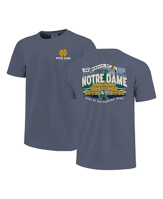 Image One Big Boys and Girls Navy Notre Dame Fighting Irish Local Campus Scene T-Shirt