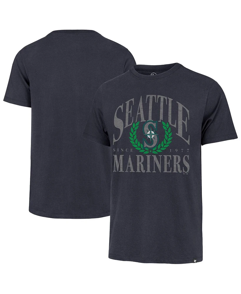 '47 Brand Men's Navy Seattle Mariners Pitchout Franklin T-Shirt