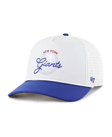 '47 Brand Men's White/Royal New York Giants Gimmie Golf Hitch Rope Adjustable Hat
