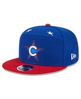 New Era Men's Blue/Red Chicago Cubs 2025 Mlb All-Star Game Workout Side Patch 9FIFTY Snapback Hat