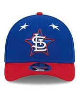 New Era Men's Blue/Red St. Louis Cardinals 2025 Mlb All-Star Game Workout 9FORTY M-Crown Adjustable Hat