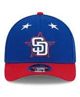 New Era Men's Blue/Red San Diego Padres 2025 Mlb All-Star Game Workout 9FORTY M-Crown Adjustable Hat
