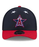 New Era Men's Navy/Red Los Angeles Angels 2025 Mlb All-Star Game Workout 9FORTY M-Crown Adjustable Hat