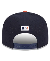 New Era Men's Navy/Orange Houston Astros 2025 Mlb All-Star Game Side Patch 9FIFTY Snapback Hat