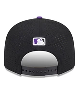 New Era Men's Black/Purple Colorado Rockies 2025 Mlb All-Star Game Side Patch 9FIFTY Snapback Hat