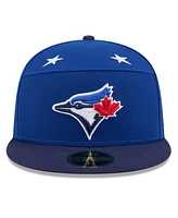 New Era Men's Royal/Navy Toronto Blue Jays 2025 Mlb All-Star Game Side Patch 59FIFTY Fitted Hat