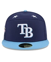 New Era Men's Navy/Light Blue Tampa Bay Rays 2025 Mlb All-Star Game Side Patch 59FIFTY Fitted Hat