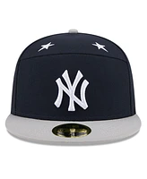 New Era Men's Navy/Gray York Yankees 2025 Mlb All-Star Game Side Patch 59FIFTY Fitted Hat