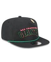 New Era Men's Black San Francisco Giants 2025 Big League Chew Golfer Snapback Hat