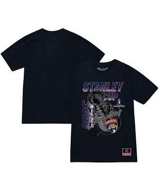 Mitchell & Ness Men's Navy Florida Panthers 2025 Stanley Cup Champions Arch T-Shirt