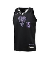 Nike Big Boys and Girls Tiffany Hayes Eclipse Black Golden State Valkyries Explorer Edition Player Jersey