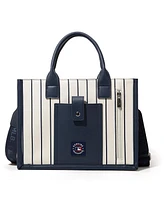Montana West New York Yankees Whipstitch Crossbody Tote Handbag