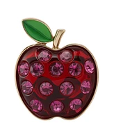 Betsey Johnson Faux Stone Straight Apple Cocktail Stretch Ring
