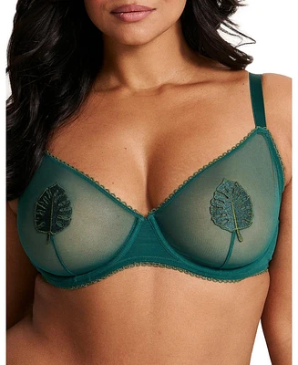 Adore Me Alyshia Women's Plus-Size Unlined Demi Bra
