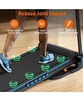 Streamdale Furniture Incline Treadmill, 3.0HP, Auto-Fold, Bluetooth Speaker