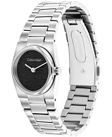 Calvin Klein Women's Silver Tone Stainless Steel Bracelet Watch