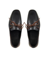 M Line By Bruno Magli Men's Starboard Moc Toe Boat Shoe