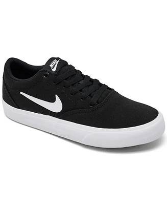 Nike Women's Sb Charge Canvas Casual Skate Sneakers from Finish Line