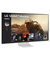 Lg 42.5 inch 4K Hdr Ips Smart Monitor - White