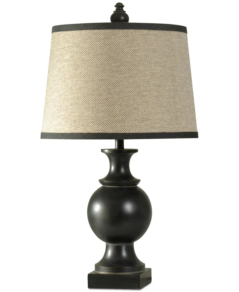 StyleCraft Noir Table Lamp