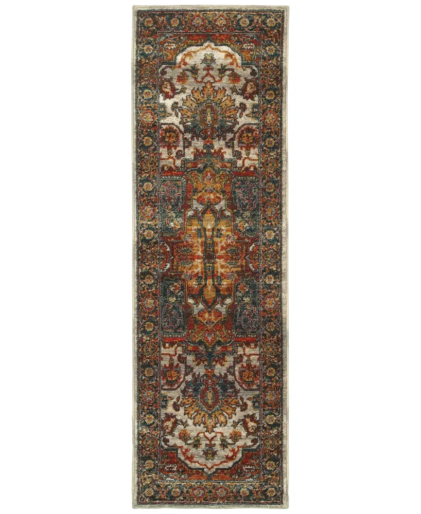 Oriental Weavers Sedona 6382B 2'3" x 7'6" Runner Rug