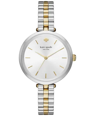 kate spade new york Women's Holland Two-Tone Stainless Steel Bracelet Watch 34mm KSW1119 - Two