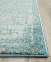 Safavieh Evoke Evk270d Light Blue Ivory Area Rugs