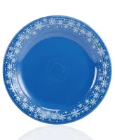 Fiesta Snowflake 10.5" Dinner Plate, Exclusively at Macy's