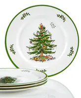 Spode Christmas Tree Melamine Dinner Plate, Set of 4