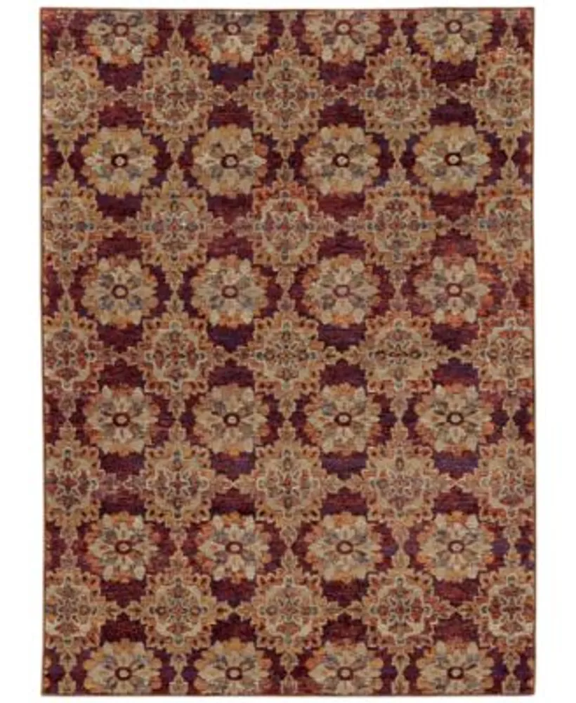 Jhb Design Journey Vella Red Area Rugs