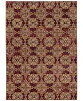 Jhb Design Journey Vella Red Area Rugs