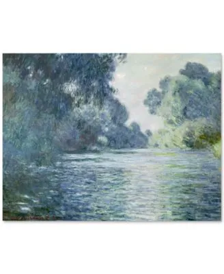 Branch Of The Seine Near Giverny By Claude Monet Canvas Print
