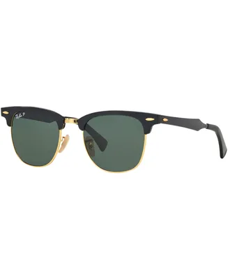 Ray-Ban Polarized Sunglasses , RB3507 Clubmaster Aluminum