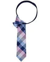 Tommy Hilfiger Big Boys All-Over Buffalo Grid Zipper Tie